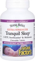 Купити амінокислоти Natural Factors Tranquil Sleep Extra Strength Chewable за ціною від 955 грн.