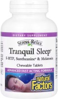 Купити амінокислоти Natural Factors Tranquil Sleep Chewable за ціною від 766 грн.