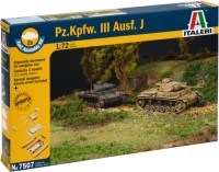 Купить збірна модель ITALERI Pz. Kpfw. III Fast Assembly (1:72): цена от 672 грн.