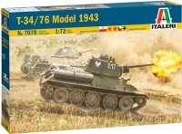 Купить сборная модель ITALERI T-34/76 Model 1943 (1:72): цена от 672 грн.