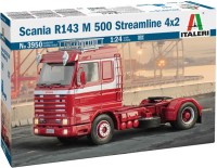 Купить збірна модель ITALERI Scania R143 M 500 Streamline 4x2 (1:24): цена от 2928 грн.