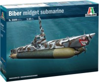 Купити збірна модель ITALERI Biber Midget Submarine (1:35)  за ціною від 1302 грн.