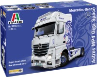 Купить збірна модель ITALERI Mercedes-benz Actros Mp4 Giga Space (1:24) 3935: цена от 2898 грн.