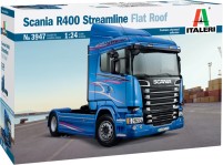 Купить збірна модель ITALERI Scania R400 Streamline Flat Roof (1:24): цена от 2585 грн.