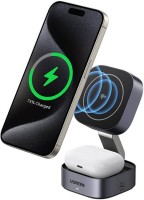 Купити зарядний пристрій Ugreen Qi 2-in-1 Inductive Charger 15W за ціною від 1810 грн.