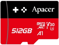 Купити карта пам'яті Apacer Gaming Card microSD UHS-I U3 (Gaming Card microSDXC UHS-I U3 512Gb) за ціною від 499 грн.