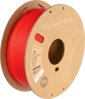 Купити пластик для 3D друку Polymaker PolyTerra PLA+ Red 1kg  за ціною від 1416 грн.