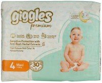 Купити підгузки Giggles Premium 4 (/ 30 pcs) за ціною від 233 грн.