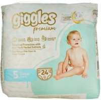 Купить подгузники Giggles Premium 5 (/ 24 pcs) по цене от 332 грн.