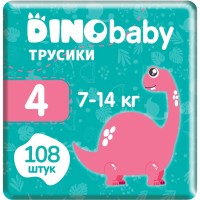 Купити підгузки Dino Baby Pants 4 (/ 108 pcs) за ціною від 990 грн.