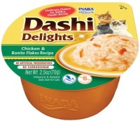 Купити корм для кішок INABA Dashi Delights Chicken/Bonito Flakes 70 g за ціною від 97 грн.