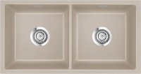 Купить кухонна мийка SystemCeram Mera Twin 84 U: цена от 71824 грн.