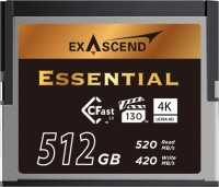 Купити карта пам'яті Exascend Essential CFast 2.0 (512Gb) за ціною від 22578 грн.