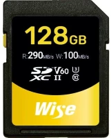 Купити карта пам'яті Wise SDXC UHS-II (V60 128Gb)