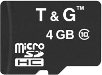 Купить карта памяти T&G microSD class 10 UHS-I (microSDHC class 10 UHS-I 4Gb) по цене от 269 грн.