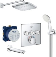 Купити душова система Grohe Grohtherm SmartControl UA26415SC2  за ціною від 28600 грн.