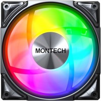 Купити система охолодження Montech Metal Pro 12 ARGB PWM Black  за ціною від 591 грн.