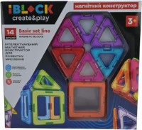 Купить конструктор iBlock Magnetic Blocks PL-923-525  по цене от 376 грн.