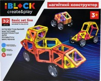 Купити конструктор iBlock Magnetic Blocks PL-923-528  за ціною від 1013 грн.