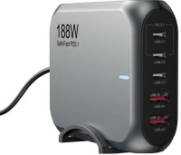 Купити зарядний пристрій ANKER 188W GaN Fast PD3.1  за ціною від 3375 грн.