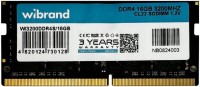 Купити оперативна пам'ять Wibrand SO-DIMM DDR4 1x16Gb (WI3200DDR4S/16GB) за ціною від 1110 грн.