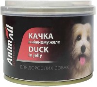 Купити корм для собак AnimAll Dog Canned Duck in Jelly 195 g  за ціною від 80 грн.