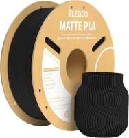 Купити пластик для 3D друку Elegoo PLA Matte Black 1kg  за ціною від 656 грн.