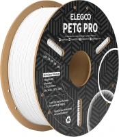 Купити пластик для 3D друку Elegoo PETG PRO White 1kg  за ціною від 572 грн.