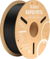 Купити пластик для 3D друку Elegoo Rapid PETG Black 1kg  за ціною від 593 грн.