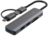 Купить картридер / USB-хаб Blueendless BS-HU502: цена от 849 грн.