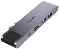 Купить картридер / USB-хаб Choetech 7-in-1 USB-C Hub for MacBook Pro/Air: цена от 1599 грн.