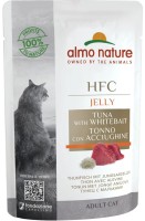 Купити корм для кішок Almo Nature HFC Jelly Tuna/Whitebait 55 g  за ціною від 62 грн.