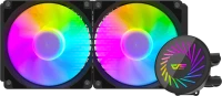 Купити система охолодження DarkFlash Radiant DCS 240 Black за ціною від 2851 грн.