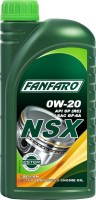 Купить моторное масло Fanfaro NSX 0W-20 1L  по цене от 320 грн.