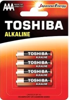 Купити акумулятор / батарейка Toshiba Alkaline 4xAAA за ціною від 2195 грн.