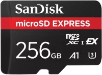 Купити карта пам'яті SanDisk microSDXC Express (256Gb) за ціною від 3079 грн.