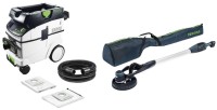 Купить набір електроінструменту Festool Planex LHS-E 225/CTL36-Set 575447: цена от 92049 грн.