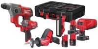 Купить набір електроінструменту Milwaukee M12 FPP4C-624P: цена от 57038 грн.