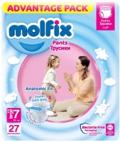 Купити підгузки Molfix Pants 7 (/ 27 pcs) за ціною від 499 грн.