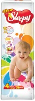 Купить подгузники Sleepy Diapers 4 (/ 36 pcs) по цене от 220 грн.