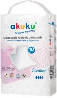 Купить подгузники Akuku Underpads Sensitive 60x90 (/ 10 pcs) по цене от 299 грн.