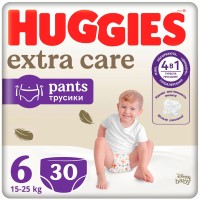 Купить подгузники Huggies Extra Care Pants 6 (/ 30 pcs) по цене от 739 грн.