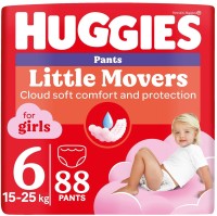 Купить подгузники Huggies Little Movers Pants For Girls 6 (/ 88 pcs) по цене от 1199 грн.