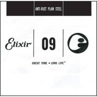 Купить струны Elixir Anti-Rust Plain Steel Single 09  по цене от 80 грн.