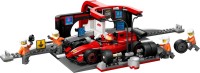 Купить конструктор Lego F1 Pit Stop and Pit Crew with Ferrari Car 60443  по цене от 1039 грн.