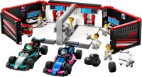 Купити конструктор Lego F1 Garage and Mercedes-AMG and Alpine Cars 60444  за ціною від 2955 грн.