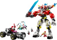 Купить конструктор Lego Coopers Tiger Mech and Zeros Hot Rod Car 71497  по цене от 3670 грн.