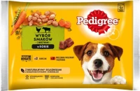 Купить корм для собак Pedigree Adult Mixed Selection Chicken/Beef in Gravy 400 g: цена от 102 грн.