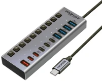 Купить картридер / USB-хаб Promate GegaHub-5G: цена от 2999 грн.