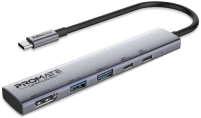 Купить кардридер / USB-хаб Promate LinkHub-5X: цена от 1090 грн.